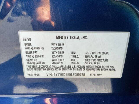 2020 Tesla Model Y Long Range