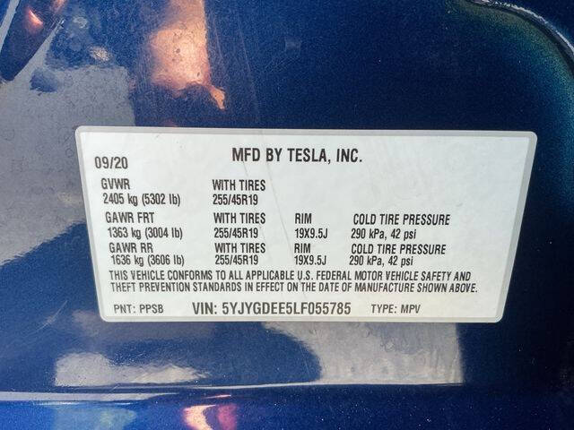 2020 Tesla Model Y Long Range
