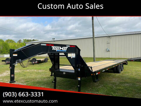 2022 Top Hat 27+5x102 Gooseneck Utility for sale at Custom Auto Sales - TRAILERS in Longview TX