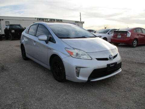2012 Toyota Prius for sale at Everett Auto Sales in Austin TX