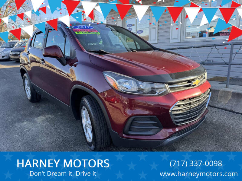 2017 Chevrolet Trax for sale at HARNEY MOTORS in Gettysburg PA