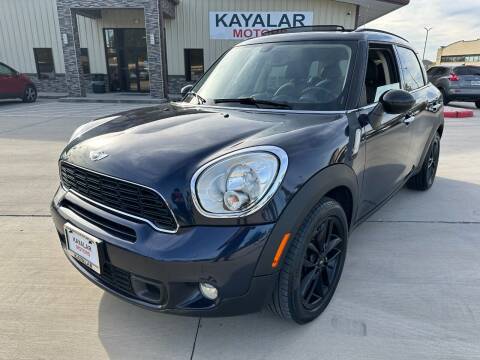 2012 MINI Cooper Countryman for sale at KAYALAR MOTORS SUPPORT CENTER in Houston TX