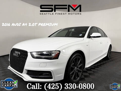 2016 Audi A4 2.0T Premium