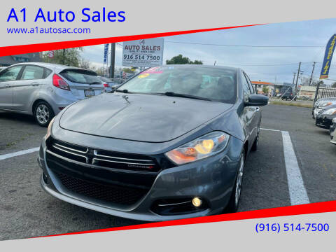 2013 Dodge Dart for sale at A1 Auto Sales in Sacramento CA