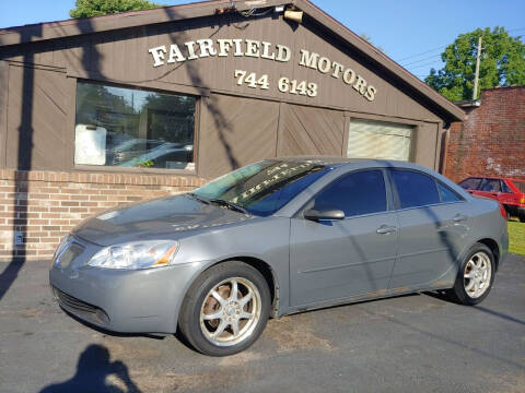 2007 Pontiac G6 for sale at Fairfield Motors in Fort Wayne IN