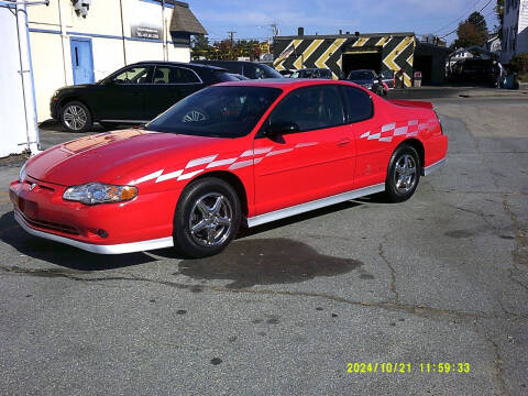 2000 Chevrolet Monte Carlo for sale at MIRACLE AUTO SALES in Cranston RI