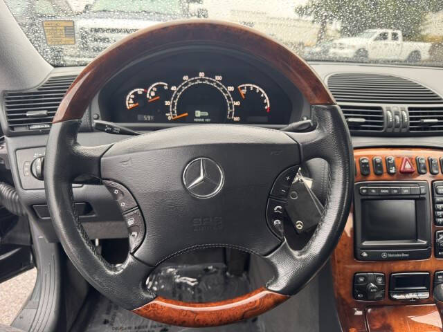 2002 Mercedes-Benz CL-Class CL 500