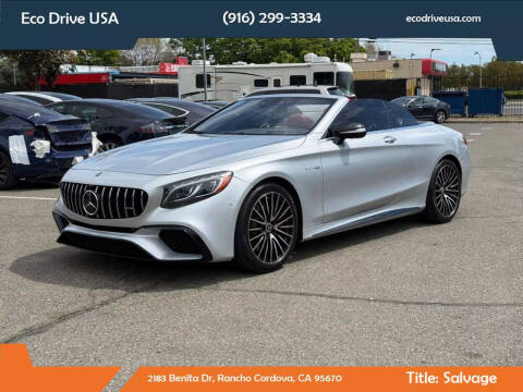 2018 Mercedes-Benz S-Class for sale at Eco Drive USA in Rancho Cordova CA