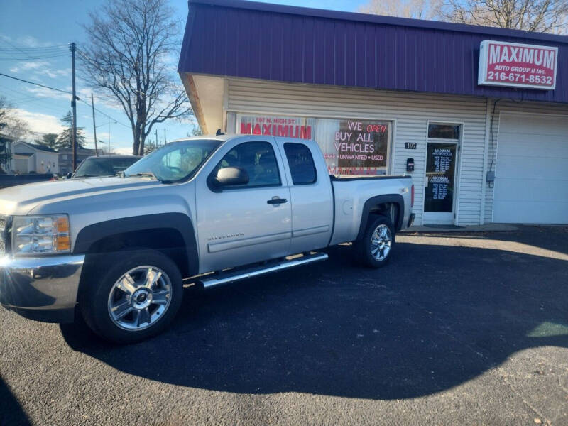 2013 Chevrolet Silverado 1500 for sale at Maximum Auto Group II INC in Cortland OH