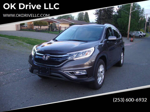 2015 Honda CR-V for sale at OK Drive LLC in Federal Way WA