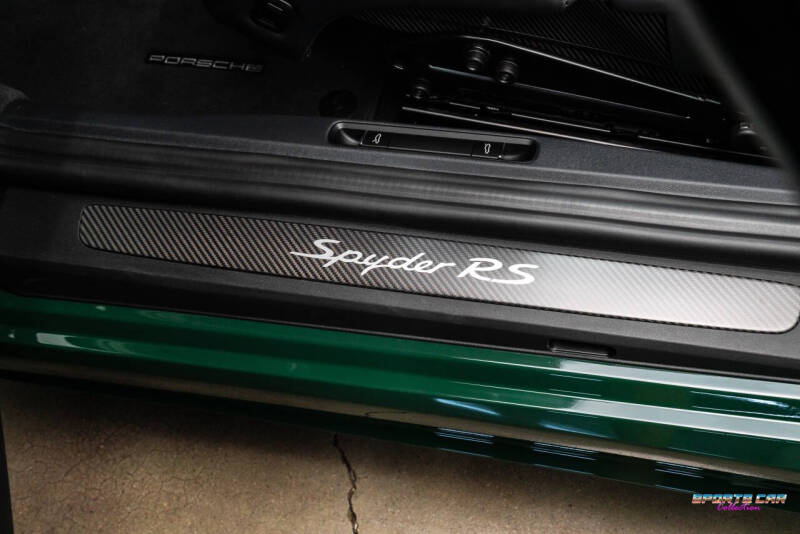 2025 Porsche 718 Boxster Spyder RS