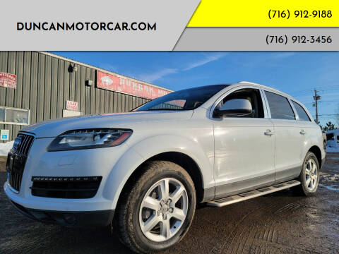 2013 Audi Q7 for sale at DuncanMotorcar.com in Buffalo NY