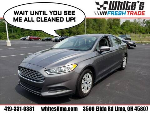 2014 Ford Fusion for sale at White's Honda Toyota of Lima in Lima OH