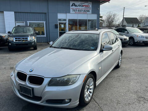 2009 BMW 3 Series for sale at AutoPro Virginia LLC in Virginia Beach VA