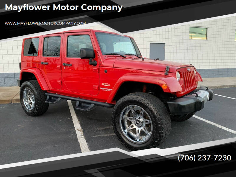 2012 Jeep Wrangler Unlimited for sale at Mayflower Motor Company in Rome GA