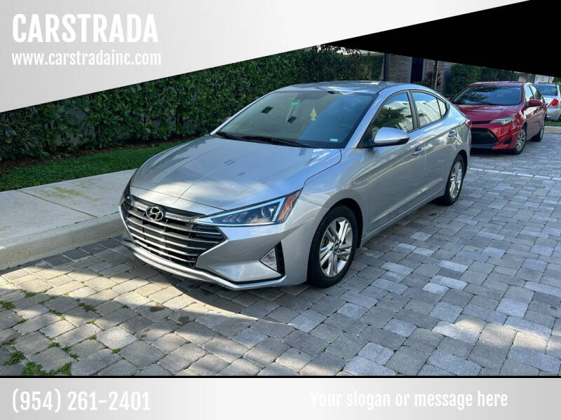 2020 Hyundai Elantra for sale at CARSTRADA in Hollywood FL
