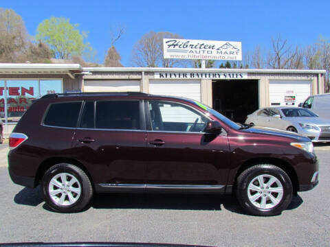 2012 Toyota Highlander for sale at Hibriten Auto Mart in Lenoir NC