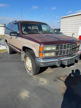 1992 Chevrolet Blazer for sale at JACOBS AUTO SALES AND SERVICE in Whitehall PA