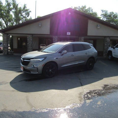 Used 2023 Buick Enclave Essence with VIN 5GAEVAKW7PJ155942 for sale in Sheridan, WY
