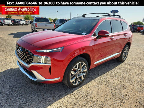 2022 Hyundai Santa Fe for sale at POLLARD PRE-OWNED in Lubbock TX