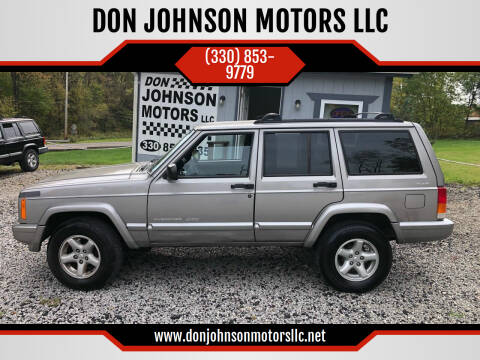 2000 Jeep Cherokee for sale at DON JOHNSON MOTORS LLC in Lisbon OH