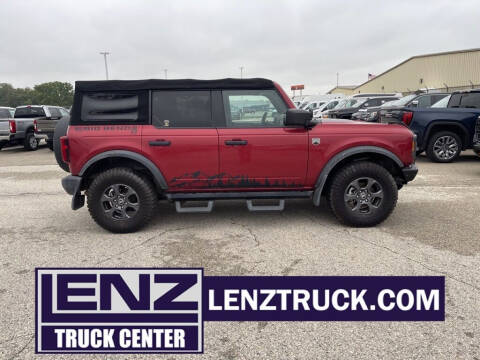 2021 Ford Bronco for sale at LENZ TRUCK CENTER in Fond Du Lac WI