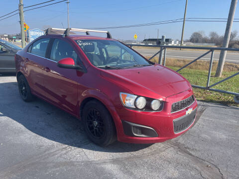 2012 Chevrolet Sonic for sale at HEDGES USED CARS in Carleton MI