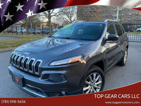 2014 Jeep Cherokee for sale at Top Gear Cars LLC in Lynn MA