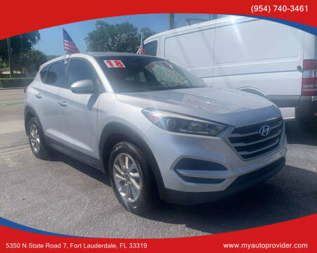 2018 Hyundai Tucson for sale at AUTO PROVIDER in Fort Lauderdale FL
