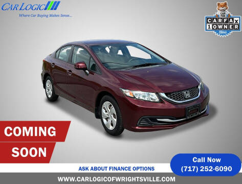 2013 Honda Civic for sale at Car Logic of Wrightsville in Wrightsville PA