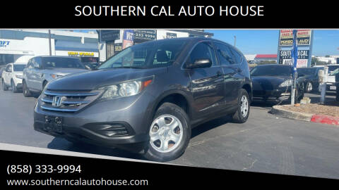 2013 Honda CR-V for sale at SOUTHERN CAL AUTO HOUSE in San Diego CA