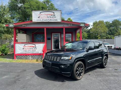 2018 Jeep Grand Cherokee for sale at 4Auto Sales, Inc. in Fredericksburg VA