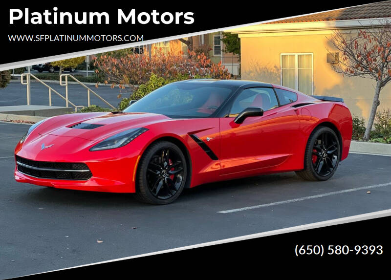 2015 Chevrolet Corvette for sale at Platinum Motors in San Bruno CA