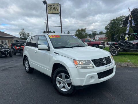 2012 Suzuki Grand Vitara for sale at Conklin Cycle Center in Binghamton NY
