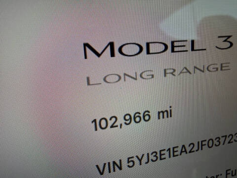 2018 Tesla Model 3 Long Range