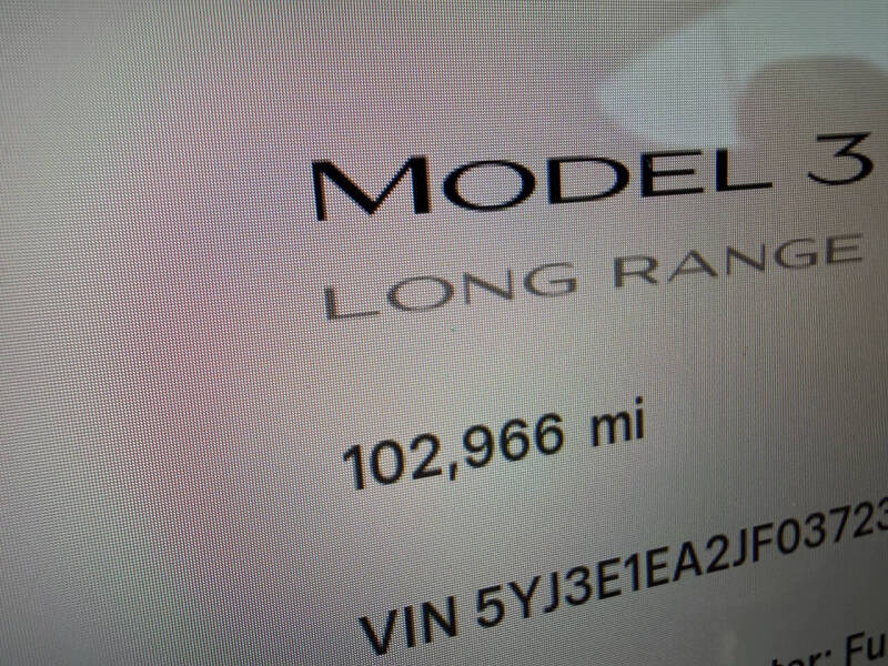 2018 Tesla Model 3 Long Range
