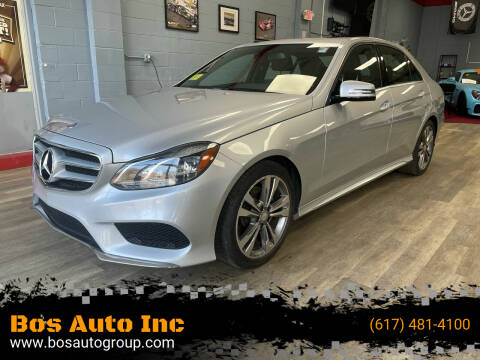 2016 Mercedes-Benz E-Class for sale at Bos Auto Inc in Quincy MA