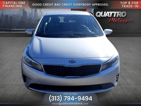 2018 Kia Forte for sale at Quattro Motors 2 - 1 in Redford MI