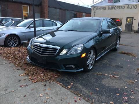 2010 Mercedes-Benz E-Class for sale at Corning Imported Auto in Corning NY