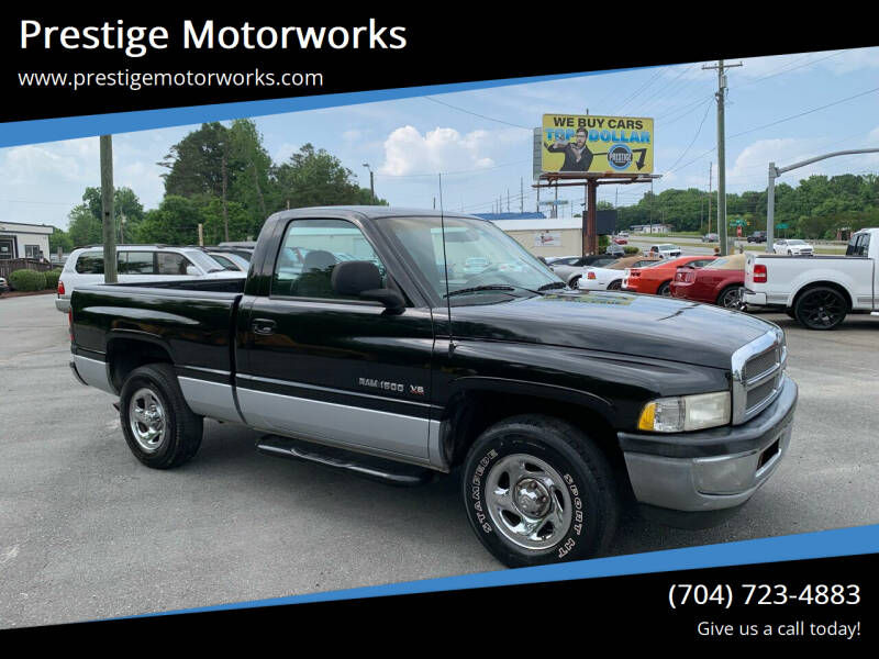 1998 Dodge Ram 1500 for sale at Prestige Motorworks in Concord NC