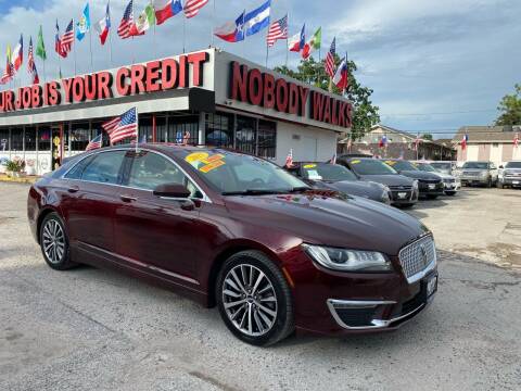 2017 Lincoln MKZ for sale at Giant Auto Mart in Houston TX