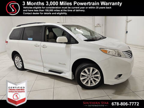 2012 Toyota Sienna for sale at Southern Star Automotive, Inc. in Duluth GA