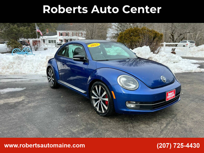 2012 Volkswagen Beetle for sale at Roberts Auto Center in Bowdoinham ME