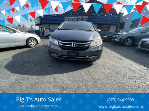 2016 Honda Odyssey for sale at Big T's Auto Sales in Belleville NJ