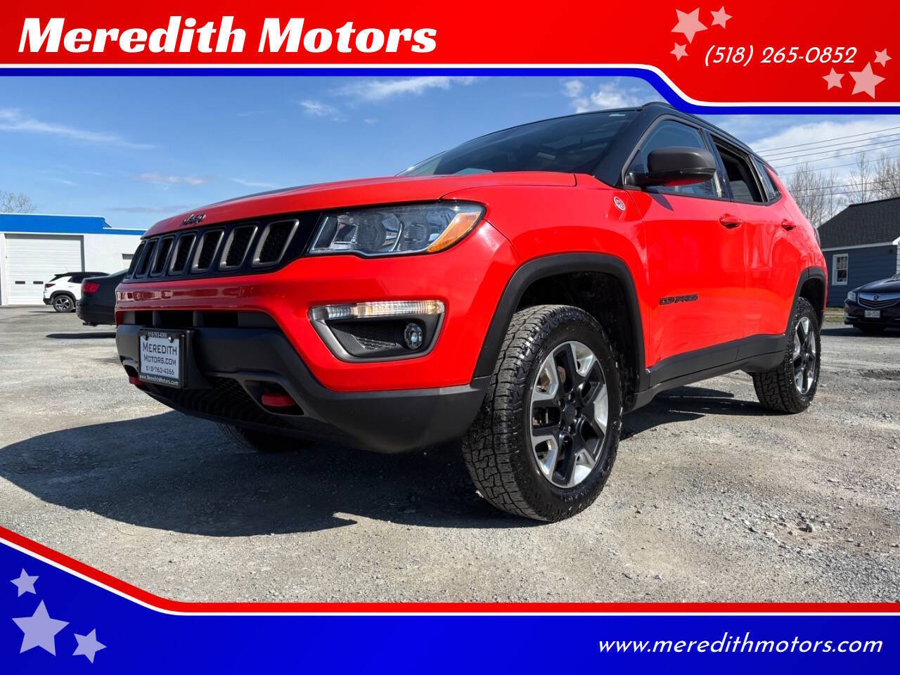 Orange 2017 Jeep Compass Trailhawk 4x4 Trailhawk 4dr SUV (midyear release) 1