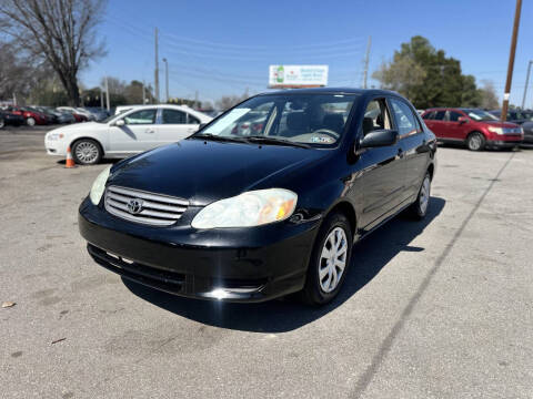 2004 Toyota Corolla for sale at Atlantic Auto Sales in Garner NC