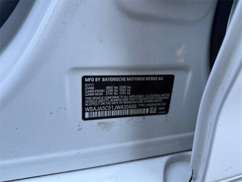 2018 BMW 5 Series 530i