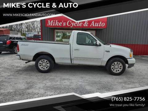 2003 Ford F-150 for sale at MIKE'S CYCLE & AUTO in Connersville IN
