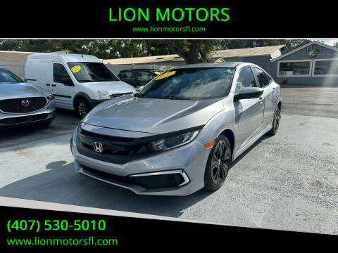 2020 Honda Civic for sale at LION MOTORS in Orlando FL