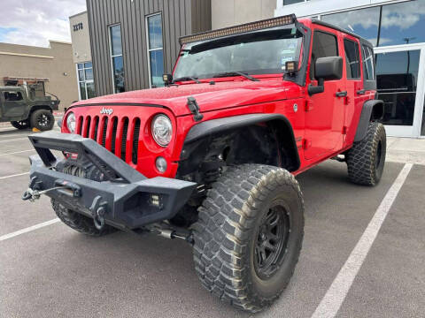 2017 Jeep Wrangler Unlimited for sale at TEXAS CAR DEALS in El Paso TX